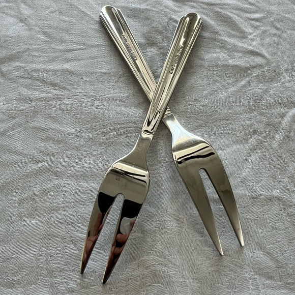 Carl Weill Fruit Fork x2 - Picture 3 of 3
